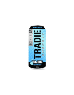 Tradie Energy Blue Raspberry 500ml x 12