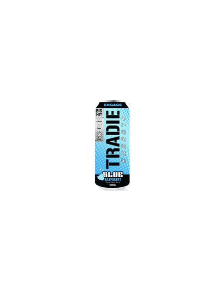 Tradie Energy Blue Raspberry 500ml x 12