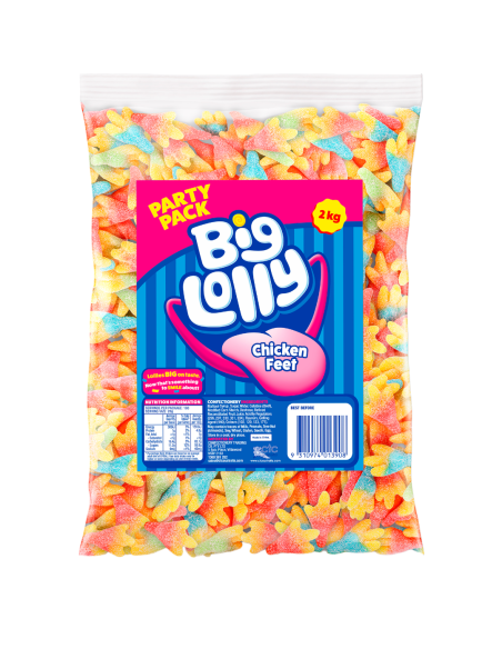 Big Lolly Fizzyチキンフィート2kg×1