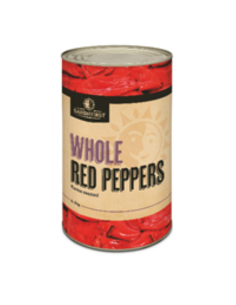 Sandhurst Roasted Whole Peppers 4.2kg x 1