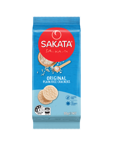Sakata Original Wholegrain Original Rice Crackers 80g x 10
