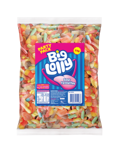 Big Lolly Kwaśne ulubione 2kg x 1