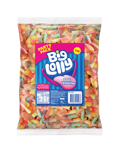 Big Lolly Sour Favourites 2kg x 1