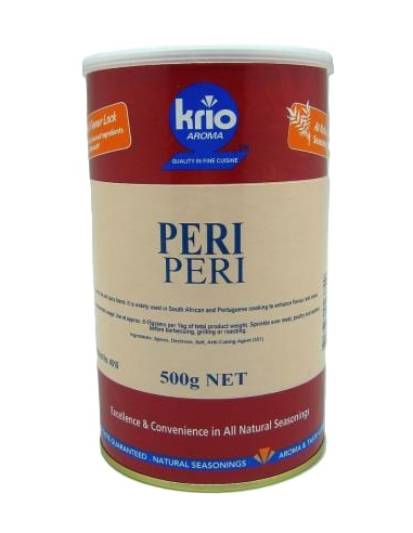 Krio Krush Seasoning Peri Peri 500g x 1