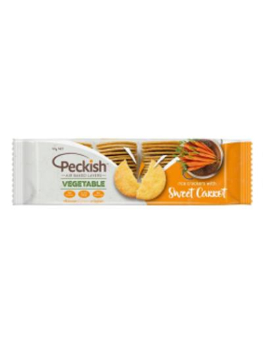 Peckish Rice Crackers Sweet Carrot 90g x 1