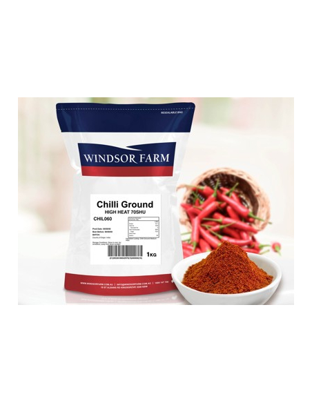 Windsor Farm Peperoncino Ground High Heat 1kg x 1