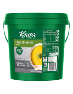 Knorr Soepcrème van pompoen glutenvrij 1,8 kg x 1