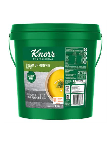Knorr Crema di zuppa di zucca Glutine Free 1.8kg x 1