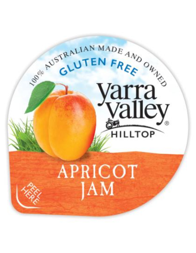 Yarra Valley Jam Apricot Hilltop 16g x 200