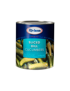 Riviana Cucumbers Dill Sliced 2.9kg x 1