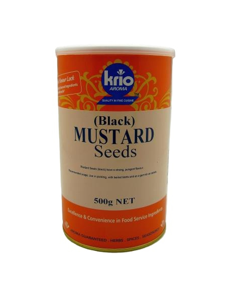 Krio Krush Musztarda nasion czarna 500g x 1