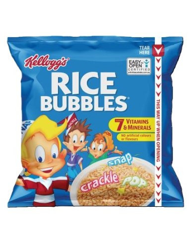 Kelloggs Rice Bubbles Sachets 25g x 30