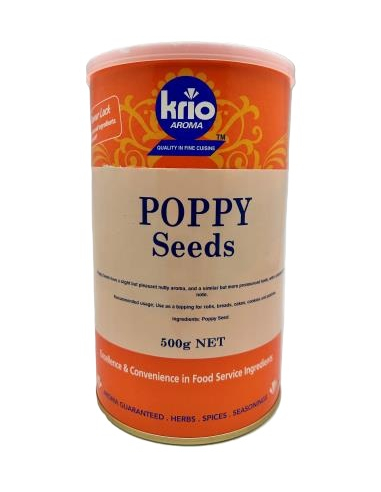 Krio Krush Seeds Poppy 500g x 1