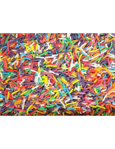 Frutex Cake toppings dollarettes Rainbow 1kg x 1