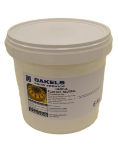 Hadeja Flan Gel Neutral Fruit Glaze 6kg x 1