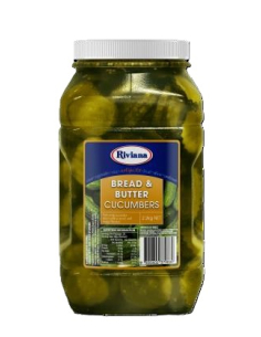 Riviana Gurken Brot & Butter 2.2kg x 1