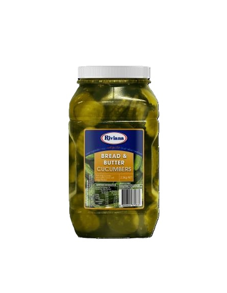 Riviana Komkommers brood en boter 2.2kg x 1