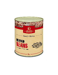 La Sierra Beans Refried (frijoles Bayos) 3kg x 1