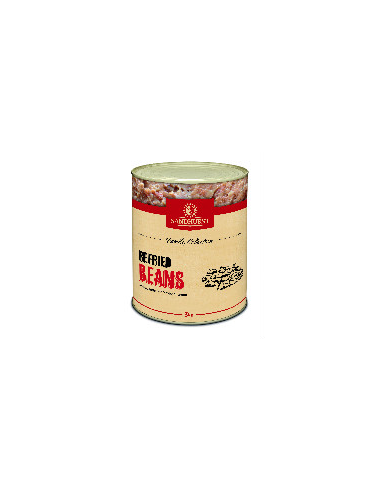 La Sierra Beans Refried (frijoles Bayos) 3kg x 1