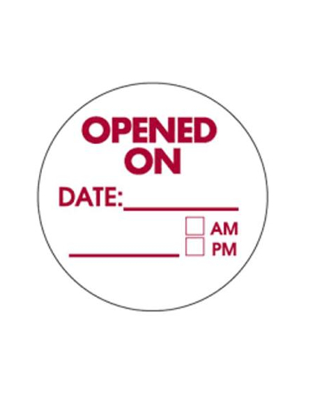 Fildes Labels verwijderbaar 38 mm geopend op Pack x 500