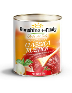 Sunshine Of Italy Sauce Pasta Classica Rustica 3kg x 1