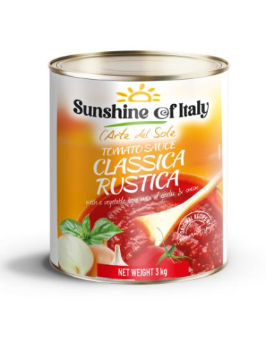 Sunshine Of Italy Sauce Pasta Classica Rustica 3kg x 1