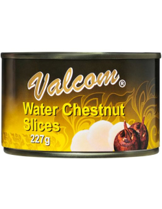 Valcom Water Chestnuts Sliced 227g x 1