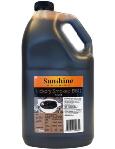 Sunshine Sauce Barbeque Hickory Smoked 3ltr x 1