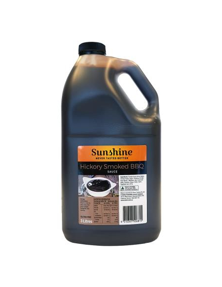 Sunshine Sos Barbeque Hickory wędzony 3ltr x 1