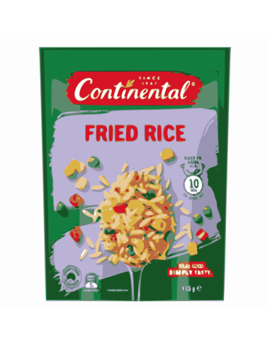 Continental Rice Fried 115g X 7