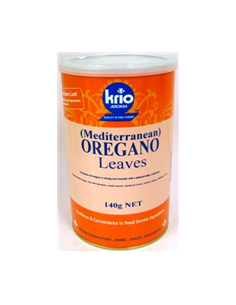 Krio Krush Oregano pozostawia śródziemnomorski 140g x 1