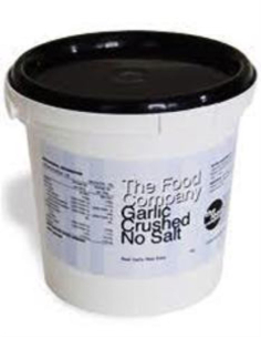 The Food Company Knoblauch zerquetscht Kein Salz glutenfrei 2kg x 1