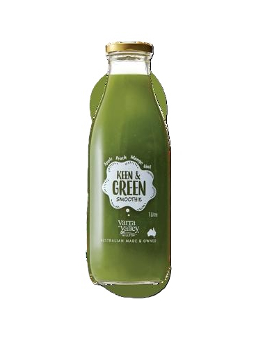 Yarra Valley Hilltop Smoothie Keen and Green 1ltr x 6
