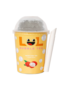 LOL Papaya Red Tea + Lychee Pearls 275ml x 10