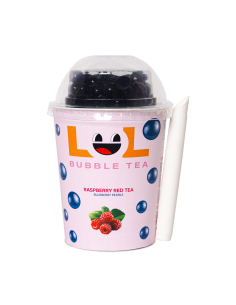LOL Raspberry Red Tea + Blueberry Pearls 275ml x 10