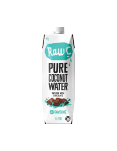 Raw C Coconut Agua infundida Chocolate 1LTR x 6