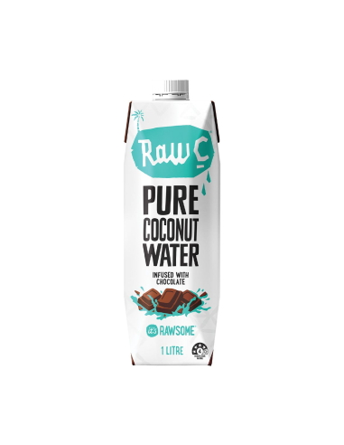 Raw C Coconut Water Infused Chocolate 1ltr x 6