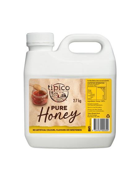 Tipico Honey Pure 2.7 kg x 1