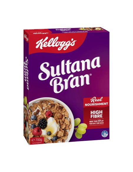 Kelloggs Sultana Bran 700g x 1 Kelloggs Sultana Bran 700g x 1
