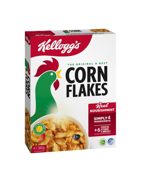 Kelloggs Płatki kukurydziane 380g x 1