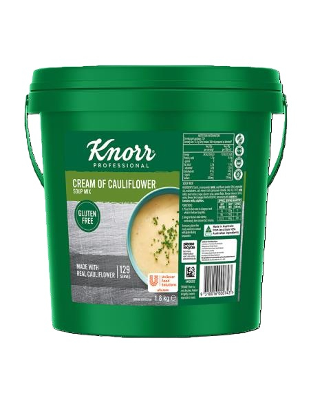 Knorr 花椰菜汤奶油无麸质1.8kg x 1