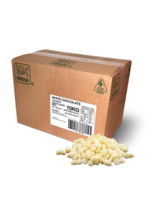 ネスレチョコレート調理チョッビッツホワイト15kg x 1