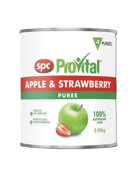 Spc Puree Provital Apple & Strawberry 2.95kg x 1