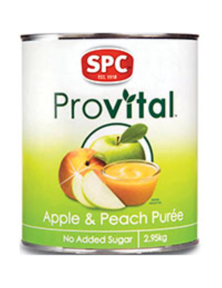Spc Püree Provital Apple & Peach 2.95kg x 1