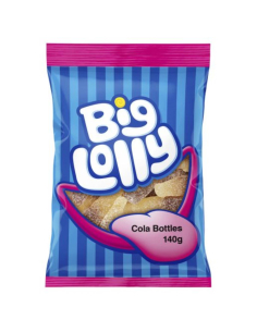 Big Lolly Cola Flessen 140G X 12