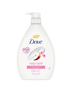Dove Body Wash Rosy Care 1ltr x 1