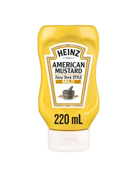Heinz Senape americano 220ml x 1 Heinz Senape americano 220ml x 1