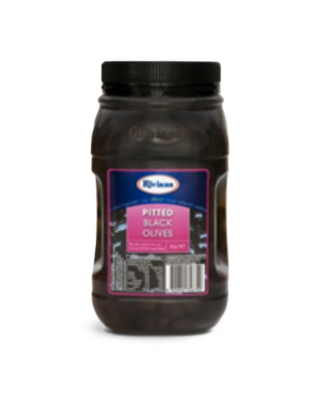 Riviana Olijven zwart pited 2kg x 1