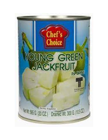 Chefs Choice Jackfruit jeune vert en saumure 565g x 12
