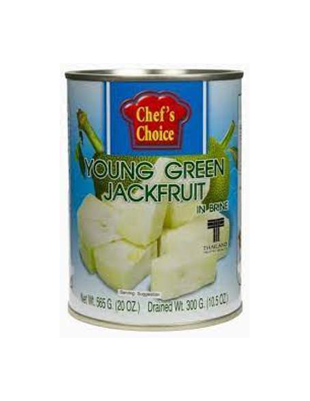 Chefs Choice ジャックフルーツヌーグリーンブライン565g x 12